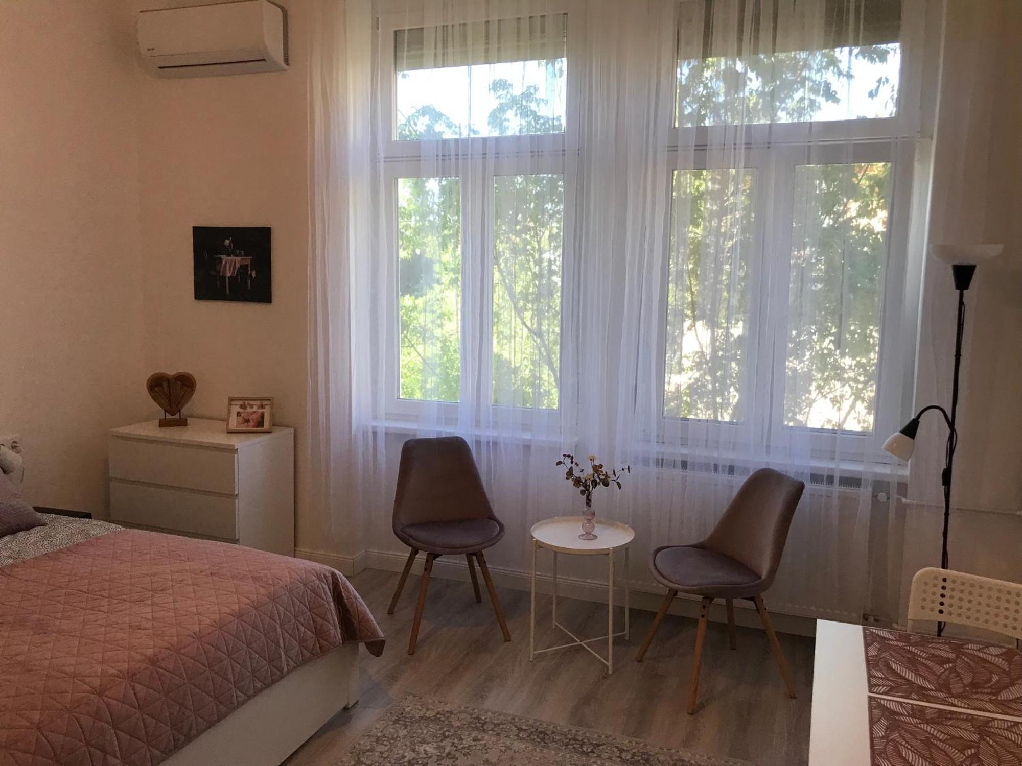 A Lovley Newly Decorated Fully Equipped Walking Distance To The Park Where Will Find The World Famous Szechenyi Thermal Bath Spa, Museums , And The Capital Circus , Ac, Smart Tv, High Speed Internet Apartmán *